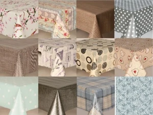 NEU BEDRUCKT TRADITIONELLE PVC KUNSTSTOFF VINYL TISCH TUCHABDECKUNG ESS PARTY KINDER - Bild 1 von 11