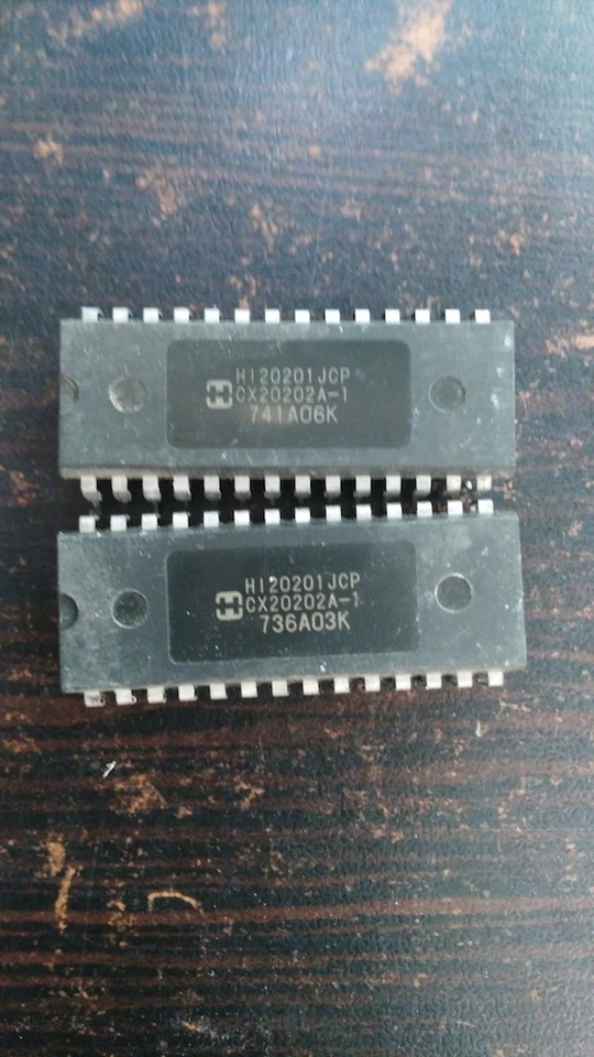 HARRIS HI20201JCP 10-BIT Ultra High Speed D/A Converter PDIP28 X 1PC - Image 1 of 1