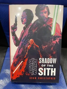 SIGNED ADAM CHRISTOPHER STAR WARS SHADOW OF THE SITH GOLDSBORO BOOKS EXCLUSIVE - Picture 1 of 6