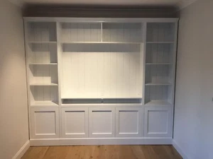 Kellyville 5.0 Classic Integrated Wall Unit Bookshelf Living Room Furniture - Picture 1 of 3