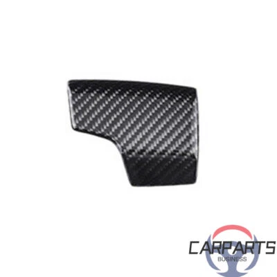 Carbon Fiber Gear Shift Knob Cover for Audi 2019-21 A6 C8 A7 2021 Q8 4K1713139D - Image 1 of 4