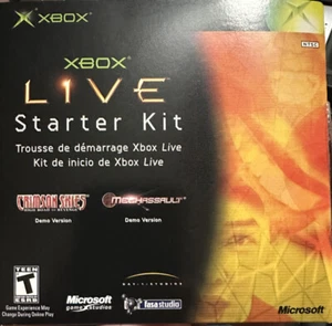 Xbox Live Starter Kit Original XBOX 2004 Demo de Crimson Skies Mechassault - Imagen 1 de 4