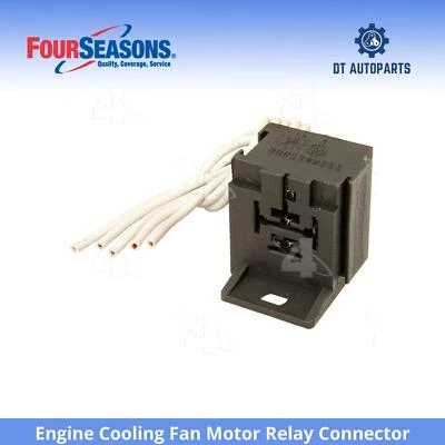 For 1988-1992 Volkswagen Golf Engine Cooling Fan Motor Relay Connector 4 Seasons - Image 1 of 4