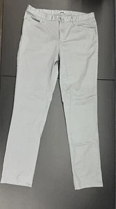 Herren Calvin Klein schmale Passform die authentische Fünf-Taschen-Hose grau 36x34 - Bild 1 von 18