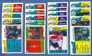 20 Different NM-MT 1983 O-Pee-Chee Hockey Cards Oilers Flames Whalers Capitals++ - Imagen 1 de 15