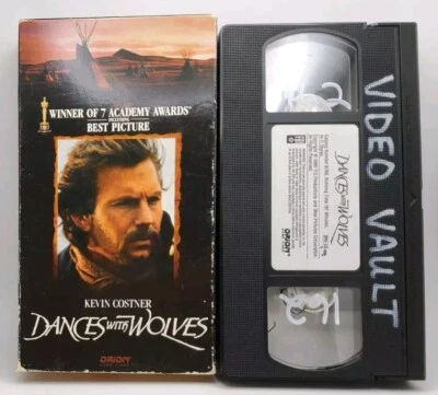 Dances With Wolves VHS, Pre-owned, Very Good Condition, 1990 Orion Home Video  - Image 1 of 2