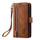 For Samsung S24 S23 S22 S21 S20 Fe Ultra S10 Plus Case Leather Wallet Flip Cover