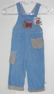 Nuevos monos de pana KALOO para niños talla 23 meses azules totalmente forrados - Imagen 1 de 2