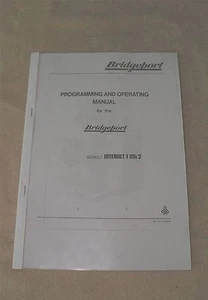 Bridgeport Serie 1 Interact 1 MK2 Op. & Prog. Manual - Imagen 1 de 1