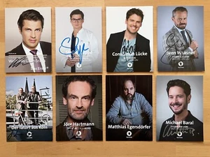 #24# Sale Konvolut TV ARD Sturm der Liebe Rote Rosen etc 32 AK original signiert - Bild 1 von 4