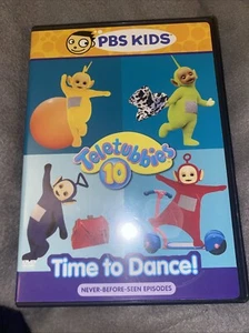 Teletubbies -Time to Dance (DVD, 2007) PBS Kids, NEVER-BEFORE-SEEN EPISODES - Picture 1 of 6