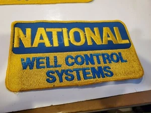 NATIONAL WELL SEW ON LARGE PATCH CONTROL SYSTEMS PETROLEUM 8 1/2" x 4 7/8"  OIL - Picture 1 of 5