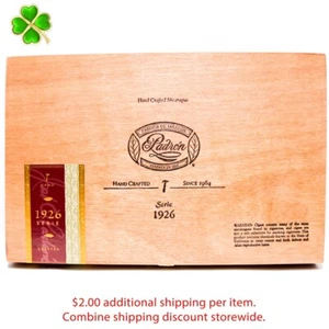 Padron 1926 Nr. 47 leere Holz Zigarrenkiste 10" x 6,5" x 1,75" - Bild 1 von 12
