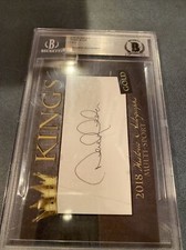 2018 Historic Autographs Kings DEREK JETER /2 BGS Auto Autograph HA Gold Beckett
