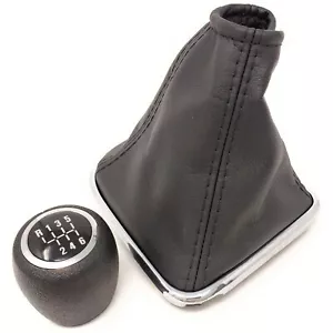 6 Speed Gear Stick Shift Knob Gaiter Boot For Chevrolet Cruze 2008 - 2015 - Bild 1 von 9
