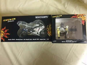1/12 Minichamps Valentino Rossi 2010 Laguna Seca Yamaha bike and figurine - Picture 1 of 5