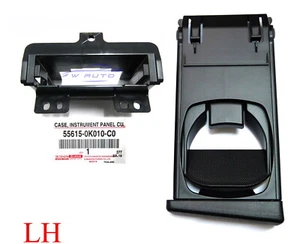 BLACK DASH DRINK CUP HOLDER FOR TOYOTA HILUX TRACK VIGO SR5 CHAMP CAB 04 -16 06 - Picture 1 of 7