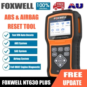 Foxwell NT630 Plus Car OBD2 Scanner Engine ABS SRS SAS Reset Diagnostic Tool AU - Picture 1 of 8