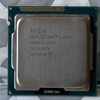Intel SR0RG Core i3-3220 3.3 GHz LGA 1155 Desktop CPU - Image 1 of 2