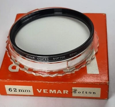 62mm SOFTON Diffuser Glass Lens Filter 62 mm E-62 Diffused Soft Softer Japan - Image 1 of 4