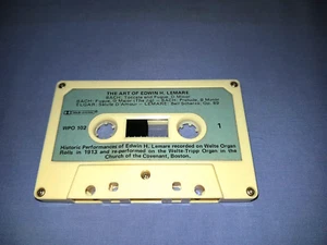 THE ART OF EDWIN H LEMARE CLASSICAL CASSETTE TAPE ALBUM (NO INLAY #239) - Picture 1 of 2