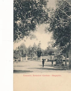 Singapore Postcard, Entrance Botanical Gardens (J18) - Picture 1 of 2