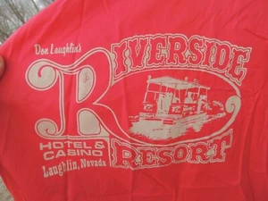 Vintage Resort Windbreaker Jacket Sz  L Riverside Laugblin Nevada Don Langhlin's - Picture 1 of 12