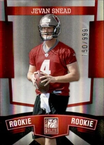 Jevan Snead 2010 Donruss Elite Rookie #147 /999 Buccaneers Numbered Football RC - Picture 1 of 2