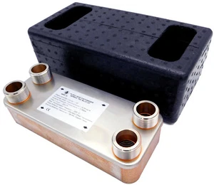 SCAMBIATORE di calore a piastre Inox 316L NORDIC TEC 1' 125-285kW / ISOLAMENTO