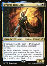 1X Dralnu, Lich Lord Time Spiral Remastered NM/EX FOIL MTG CARD