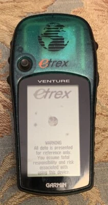 Garmin eTrex Venture Handheld GPS Portable Unit Satellite (Green ) - Image 1 of 4