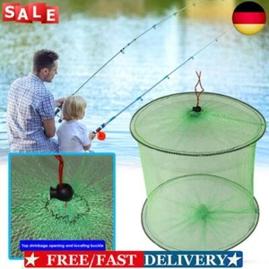 Faltbarer Nylon-Fisch-Crawdad-Krabbenfalle-Netzkorb, Outdoor-Fischschutznetze, N - Bild 1 von 8