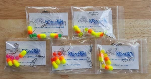 5 - Surf Fishing Rigs, Pier Rigs, Boat Rigs, 3 - Hooks * Hi-Low Rigs - Picture 1 of 17
