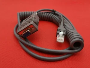 Symbol 3 Meter Serial Cable For Barcode Scanners CAB-2208-RNC3 - Picture 1 of 3