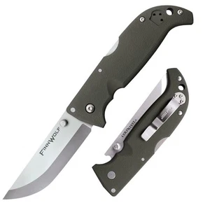 Cold Steel Finn Wolf Lockback 20NPF Messer AUS8A Stahl OD Green Griv-Ex - Bild 1 von 1