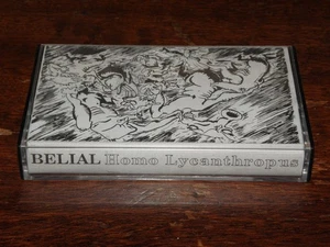 BELIAL - HOMO LYCANTHROPUS (DEMO CASSETTE 1990) GRINDCORE / ULTRA RARE! CRE - Picture 1 of 7