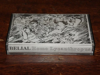 BELIAL - HOMO LYCANTHROPUS (DEMO CASSETTE 1990) GRINDCORE / ULTRA RARE! CRE - Image 1 of 4