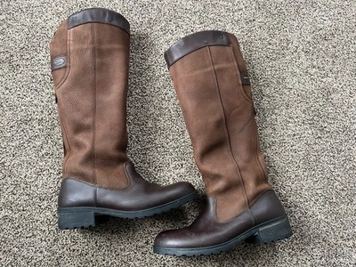 Botas Dubarry Clare Mujer Talla 8 EU 39 Equitación Impermeables Country Gortex Cuero Foto 1 de 4