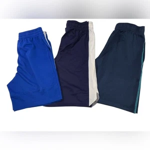 Basketball / Athletic Boys Shorts Bundle of 3 Size Medium 10/12 - Picture 1 of 11
