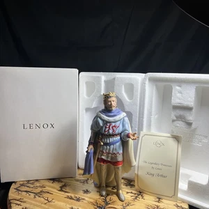Escultura LENOX REY ARTHUR PRINCESA LEGENDARIA - Camelot -- NUEVA EN CAJA con certificado de autenticidad - Imagen 1 de 9