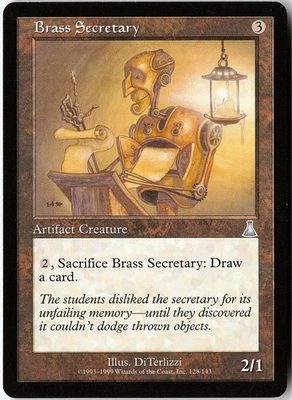 Brass Secretary Urza's Destiny LP MTG - Image 1 of 2