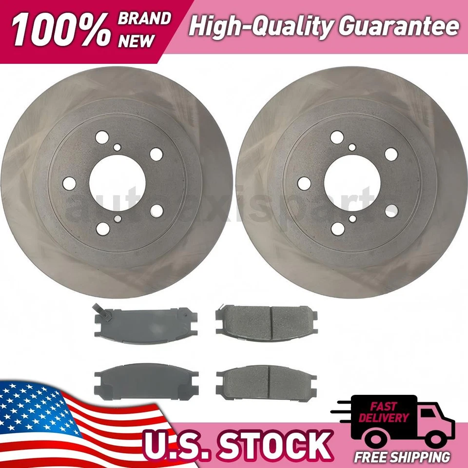 Kit de actualización de freno de disco de piezas traseras centradas para Subaru Impreza 1993-1998 Foto 1 de 1