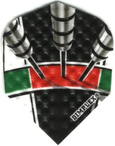 "3 in a Bed" Dimplex Dart Flights: 3 per set - Picture 1 of 4