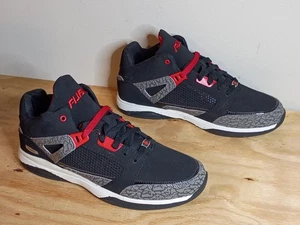 Zapatillas deportivas FUBU Sintetico Mid Top MNFB2500001 negras rojas grises para hombre 12 EE. UU. 45,5 EUR - Imagen 1 de 9