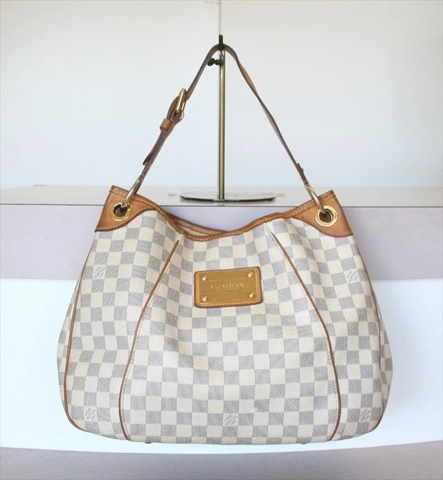 AUTHENTIC LOUIS VUITTON Galliera PM Damier Azur N55215 Shoulder bag No.1519 - Image 1 of 4