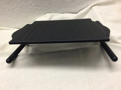 IBM PC Monitor Erhöhung 98mm Ständer schwarz Kunststoff - neuwertig - Bild 1 von 4