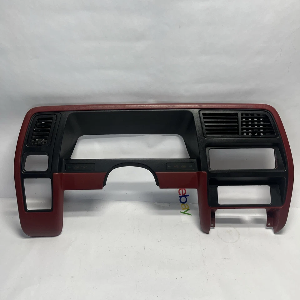 Ford Ranger Explorer 1989-1994 radio tablero bisel rojo OEM Foto 1 de 4
