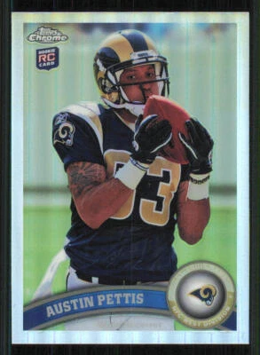 2011 Topps Chrome Refractors #208 Austin Pettis - Image 1 of 2