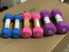 CAP Neoprene Hex Dumbells (SET of 5, 3, and 2 lb. pairs) NEW. FREE SHIPPING