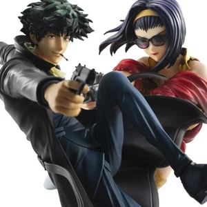 Juego de figuras de PVC Cowboy Bebop Spike & Faye primer concierto Megahouse - Imagen 1 de 5